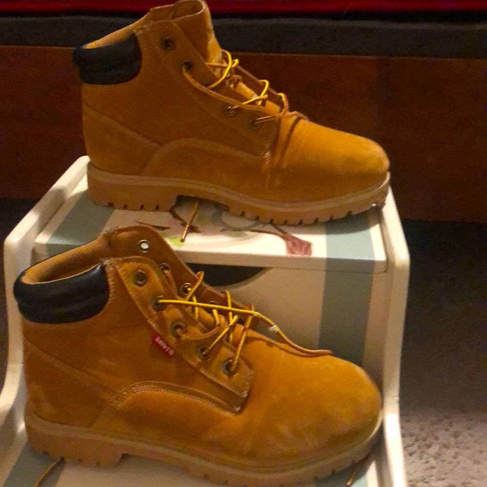 Brand new Levi Boots Size 8.5 no box. NEVER WORN Smoke free pet free home.